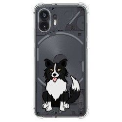 Funda Silicona Antigolpes para Nothing Phone 2 5G diseño Perros 01 Dibujos