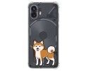 Funda Silicona Antigolpes para Nothing Phone 2 5G diseño Perros 02 Dibujos