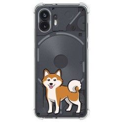 Funda Silicona Antigolpes para Nothing Phone 2 5G diseño Perros 02 Dibujos