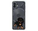 Funda Silicona Antigolpes para Nothing Phone 2 5G diseño Perros 04 Dibujos