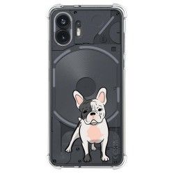Funda Silicona Antigolpes para Nothing Phone 2 5G diseño Perros 06 Dibujos