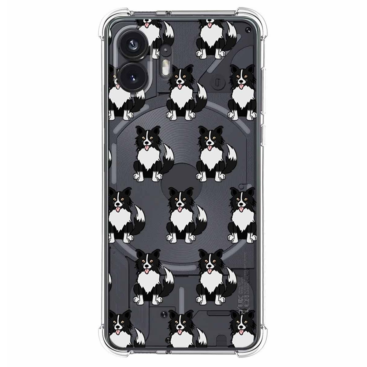 Funda Silicona Antigolpes para Nothing Phone 2 5G diseño Perros 07 Dibujos