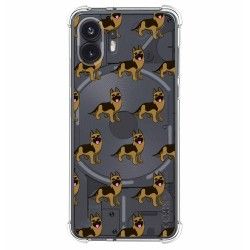 Funda Silicona Antigolpes para Nothing Phone 2 5G diseño Perros 09 Dibujos
