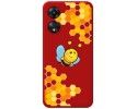 Funda Silicona Líquida Roja para Oppo A78 4G diseño Abeja Dibujos