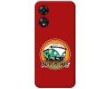 Funda Silicona Líquida Roja para Oppo A78 4G diseño Adventure Dibujos