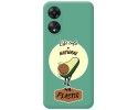 Funda Silicona Líquida Verde para Oppo A78 4G diseño Culo Natural Dibujos