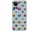Funda Silicona Líquida Azul para Oppo Reno 10 5G / 10 Pro 5G diseño Catrina Dibujos