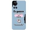 Funda Silicona Líquida Azul para Oppo Reno 10 5G / 10 Pro 5G diseño Vaca Dibujos