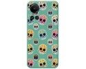 Funda Silicona Líquida Verde para Oppo Reno 10 5G / 10 Pro 5G diseño Catrina Dibujos