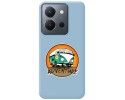Funda Silicona Líquida Azul para Vivo Y36 4G / 5G diseño Adventure Dibujos