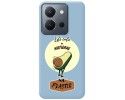 Funda Silicona Líquida Azul para Vivo Y36 4G / 5G diseño Culo Natural Dibujos