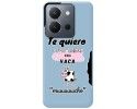 Funda Silicona Líquida Azul para Vivo Y36 4G / 5G diseño Vaca Dibujos