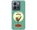 Funda Silicona Líquida Verde para Vivo Y36 4G / 5G diseño Culo Natural Dibujos