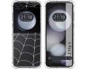 Funda Silicona Transparente para Samsung Galaxy Z Flip 5 5G diseño Araña Dibujos
