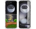Funda Silicona Transparente para Samsung Galaxy Z Flip 5 5G diseño Mono Dibujos