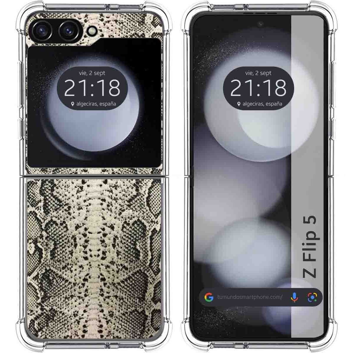 Funda Silicona para Samsung Galaxy Z Flip 5 5G diseño Animal 01 Dibujos