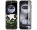 Funda Silicona para Samsung Galaxy Z Flip 5 5G diseño Camuflaje 01 Dibujos