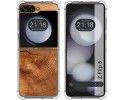 Funda Silicona para Samsung Galaxy Z Flip 5 5G diseño Madera 04 Dibujos