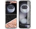Funda Silicona para Samsung Galaxy Z Flip 5 5G diseño Mármol 07 Dibujos