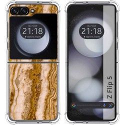 Funda Silicona para Samsung Galaxy Z Flip 5 5G diseño Mármol 10 Dibujos