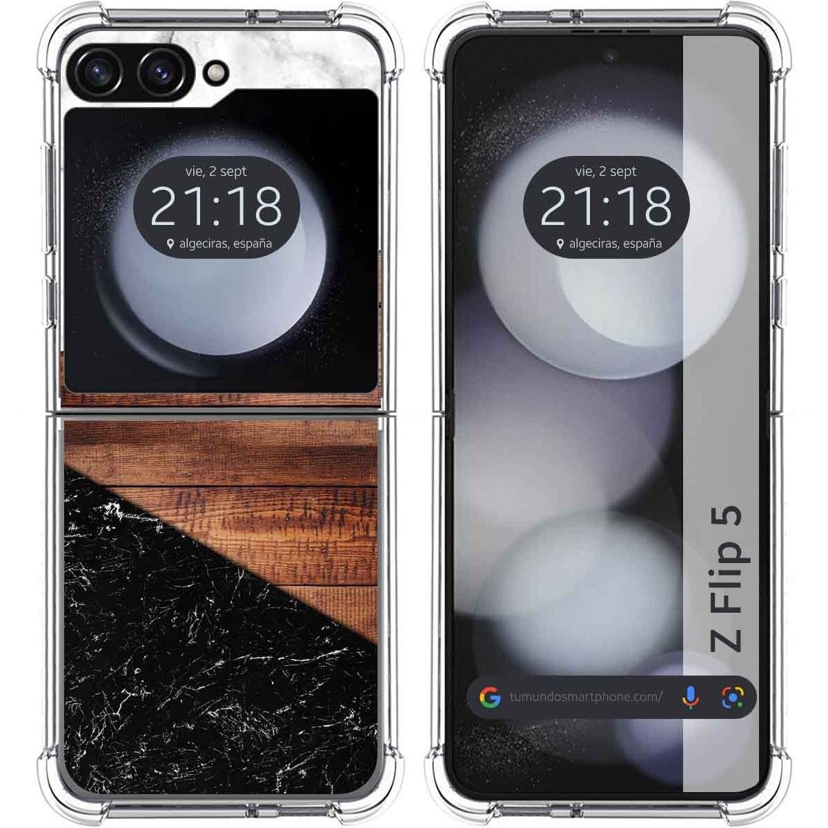 Funda Silicona para Samsung Galaxy Z Flip 5 5G diseño Mármol 11 Dibujos