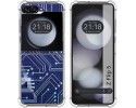 Funda Silicona para Samsung Galaxy Z Flip 5 5G diseño Circuito Dibujos