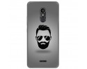 Funda Gel Tpu para Alcatel 3C Diseño Barba Dibujos