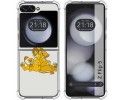 Funda Silicona para Samsung Galaxy Z Flip 5 5G diseño Leones Dibujos