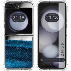 Funda Silicona para Samsung Galaxy Z Flip 5 5G diseño Ojo Dibujos