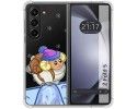Funda Silicona Transparente para Samsung Galaxy Z Fold 5 5G diseño Cabra Dibujos