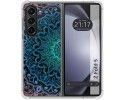 Funda Silicona Transparente para Samsung Galaxy Z Fold 5 5G diseño Mandala Dibujos