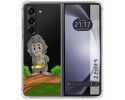 Funda Silicona Transparente para Samsung Galaxy Z Fold 5 5G diseño Mono Dibujos