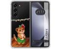 Funda Silicona Transparente para Samsung Galaxy Z Fold 5 5G diseño Suricata Dibujos