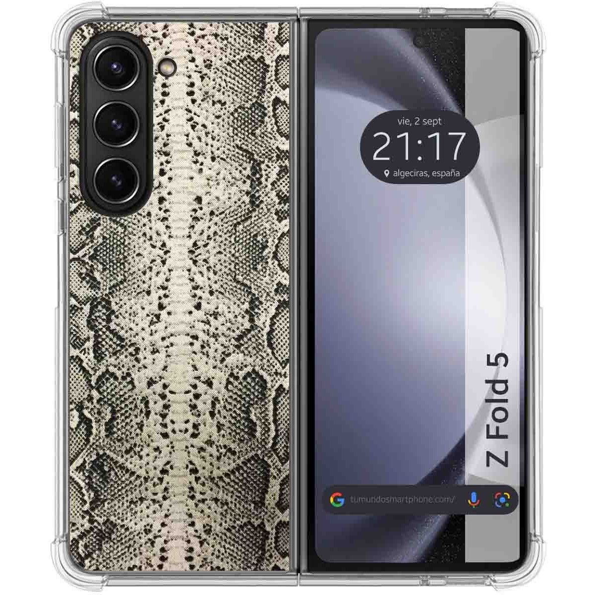 Funda Silicona para Samsung Galaxy Z Fold 5 5G diseño Animal 01 Dibujos