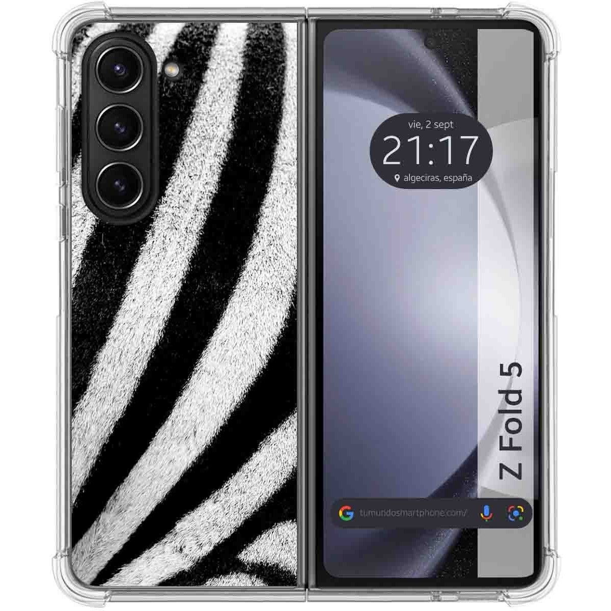 Funda Silicona para Samsung Galaxy Z Fold 5 5G diseño Animal 02 Dibujos