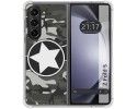 Funda Silicona para Samsung Galaxy Z Fold 5 5G diseño Camuflaje 02 Dibujos