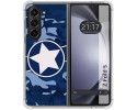 Funda Silicona para Samsung Galaxy Z Fold 5 5G diseño Camuflaje 03 Dibujos