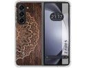 Funda Silicona para Samsung Galaxy Z Fold 5 5G diseño Madera 06 Dibujos
