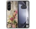 Funda Silicona para Samsung Galaxy Z Fold 5 5G diseño Madera 08 Dibujos