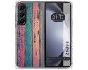 Funda Silicona para Samsung Galaxy Z Fold 5 5G diseño Madera 10 Dibujos