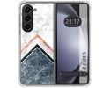 Funda Silicona para Samsung Galaxy Z Fold 5 5G diseño Mármol 05 Dibujos