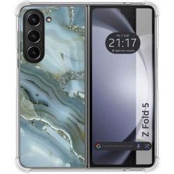 Funda Silicona para Samsung Galaxy Z Fold 5 5G diseño Mármol 09 Dibujos