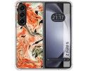 Funda Silicona para Samsung Galaxy Z Fold 5 5G diseño Mármol 12 Dibujos