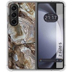 Funda Silicona para Samsung Galaxy Z Fold 5 5G diseño Mármol 14 Dibujos
