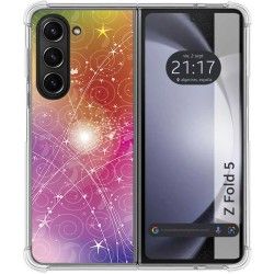 Funda Silicona para Samsung Galaxy Z Fold 5 5G diseño Abstracto Dibujos