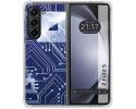 Funda Silicona para Samsung Galaxy Z Fold 5 5G diseño Circuito Dibujos