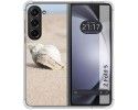 Funda Silicona para Samsung Galaxy Z Fold 5 5G diseño Concha Dibujos