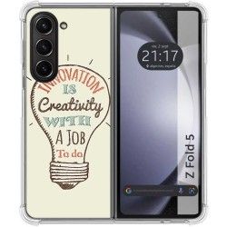 Funda Silicona para Samsung Galaxy Z Fold 5 5G diseño Creativity Dibujos