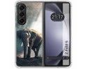 Funda Silicona para Samsung Galaxy Z Fold 5 5G diseño Elefante Dibujos