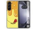 Funda Silicona para Samsung Galaxy Z Fold 5 5G diseño Helado Vainilla Dibujos